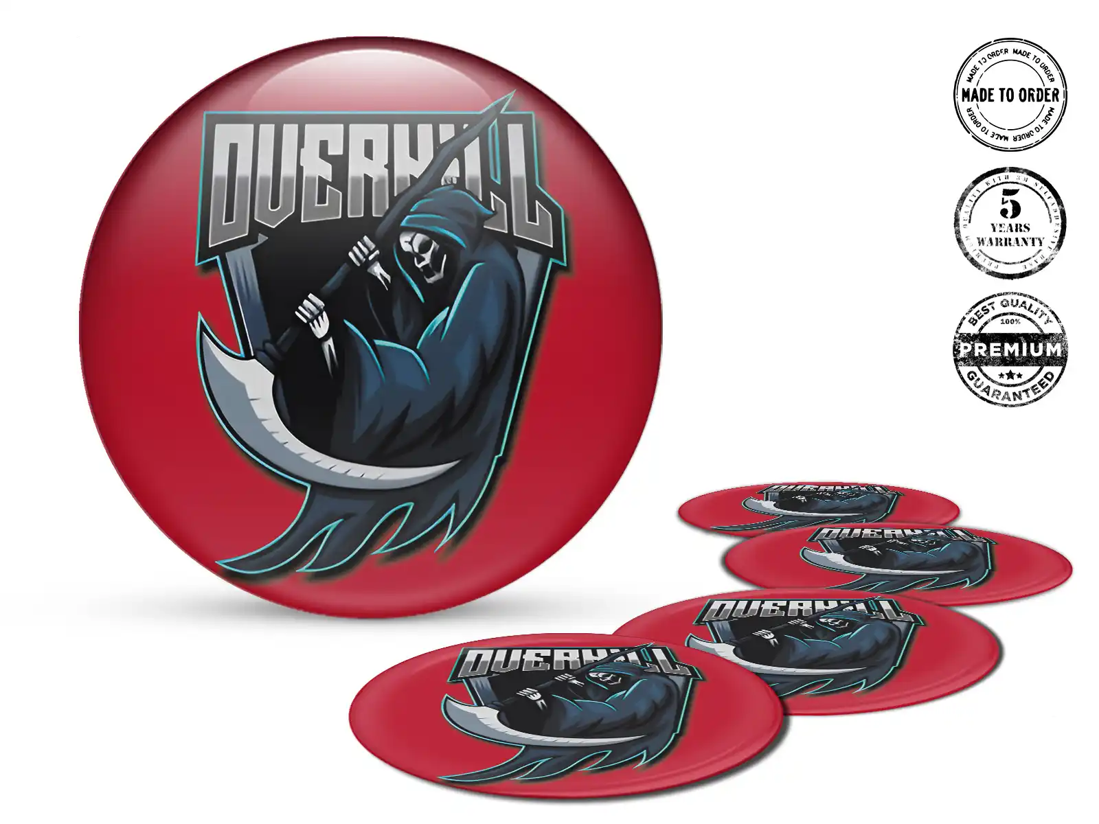 Individuelle Dome Sticker Racing Hochwertige Plaketten